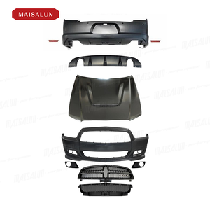 Kit de Carrocería Estilo <span class=keywords><strong>SRT</strong></span> de Alta Calidad para <span class=keywords><strong>Dodge</strong></span> <span class=keywords><strong>Charger</strong></span> Parachoques Delantero Parachoques Trasero y Capó 2008-2014 - Product Image 6
