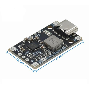 3.7V 5V 2 3 strings ternary lithium <b>battery</b> boost module supports QC fast charging - Product Image 2