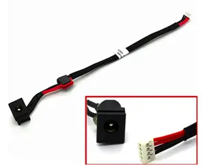 For Toshiba Satellite A300 L500 L505 C650 C655 L310 A305D A305 DC Jack Power Cable Charging Port Connector Wire Cord