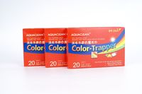 Feuilles absorbantes colorées jetables écologiques 4-en-1 OEM pour la lessive