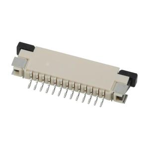 ขั้วต่อ FFC FPC แบบลิ้นชัก ระยะพิทช์ 1.0 มม. แบบ ZIF SMT 8/10/12 พิน พร้อมขั้วทองแดงผสมและเคลือบด้วยดีบุก - Product Image 2