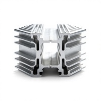 Dissipateur thermique en aluminium sur mesure, radiateur usiné CNC, ailette de refroidissement de précision, dissipateur thermique électronique OEM, composant thermique personnalisé