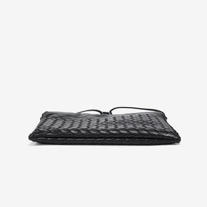 时尚女式抽绳水桶包大容量手工编织单肩包流行斜挎包在线批发商 - Product Image 5