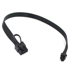 Câble d'alimentation adaptateur de carte graphique 18AWG 35cm Mini 6 broches vers PCI-E 8 broches (6+2) pour <span class=keywords><strong>Mac</strong></span> <span class=keywords><strong>G5</strong></span> Pro - Product Image 2