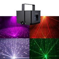 Projecteur laser d'extérieur RVB couleur pleine, mini éclairage de scène 2W 3W 5W, pour DJ, Noël, effet étoile scintillante