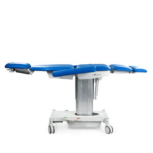 अस्पताल के लिए एडजस्टेबल बैकरेस्ट और आर्मरेस्ट एर्गोनोमिक पीसी चमड़े की उपचार तालिका - Product Image 4