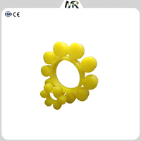 Plaque élastique en polyuréthane flexible personnalisable OEM, coussinet de connexion en caoutchouc, accouplement en étoile, accouplements d'arbre