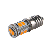 Ampoule lanterne LED E10 6.3V0.6W, ampoule décorative LED E10, ampoule indicatrice LED E10, ampoule 10LED, ampoule LED goutte d'eau, étoiles de Noël