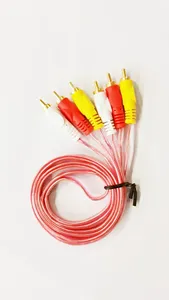 सेट-टॉप बॉक्स के लिए 3rc-3rca ऑडियो वीडियो केबल