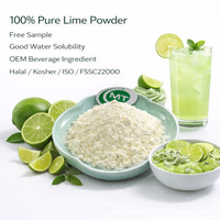 Fabrieksgroothandel limoenpoeder, sproeidrogen citruspoeder, 100% limoenfruitpoeder, natuurlijk limoenpoeder voor voedingsmiddelen & dranken