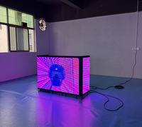 Escenario Plegable para Bodas, Cabina de DJ con Pantalla LED de Alquiler, Cabina de DJ Plegable para Exteriores en Venta