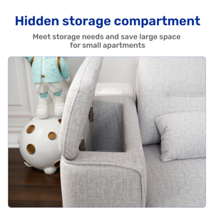 Modular Sectional <b>Sofa</b> Set Power Recliner <b>Sofa</b> <b>Bed</b> <b>Modern</b> Design Eco-Friendly Polyester Fabric Durable Upholstery Living Rooms - Product Image 6