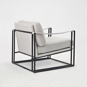 Canapé nordique moderne Fauteuil simple de luxe Salon paresseux <span class=keywords><strong>Chaise</strong></span> d'appoint rembourrée confortable Salon Chambre Balcon - Product Image 4