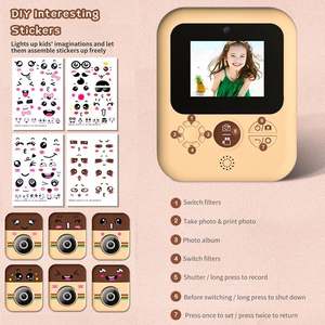 Mini Cámara Digital Jumon para niños, impresión instantánea, vídeo HD, grabación térmica de fotos, lente Dual, Compatible con regalo de cumpleaños - Product Image 6