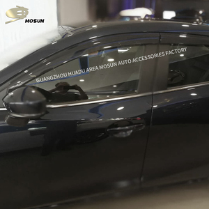 Visiera per finestra MOSUN per <span class=keywords><strong>MAZDA</strong></span> <span class=keywords><strong>3</strong></span> Hatchback <span class=keywords><strong>HB</strong></span> 2013-2022 visiera di sfiato automatico protezione antipioggia deflettore per visiera parasole - Product Image 5