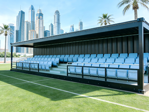 Prix direct usine, logo personnalisé, nouveaux gradins conteneurs, fabricant OEM de tribunes pliables, sièges mobiles à <span class=keywords><strong>louer</strong></span> - Product Image 1