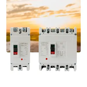 USFULL DC MCCB Molded case circuit breaker 125A 200A 250A 2P 500V for solar photovoltaic system
