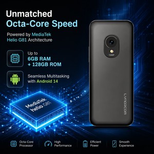 Nuevo Teléfono con Doble SIM para Hablar y Escribir Mensajes, Pantalla Táctil, Teléfono Judío <span class=keywords><strong>Gratuito</strong></span>, Teléfono Sencillo Seguro, Teléfono Digital de Bienestar para Niños y Estudiantes - Product Image 3