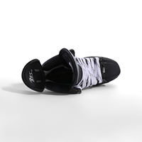 Patins de hockey sur glace professionnels SOYUZ Lames composites en fibre de carbone à fermeture à lacets | Joueurs adultes haute performance | Gratuit