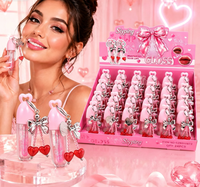 Tubes de brillant à lèvres hydratants Siyiping Magic Heart, huile à lèvres personnalisée, emballage hydratant, soins de la peau, cosmétiques en gros