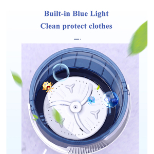 Xô Máy giặt mini nhỏ mẹ bé đồ lót gấp máy giặt sạch - Product Image 4