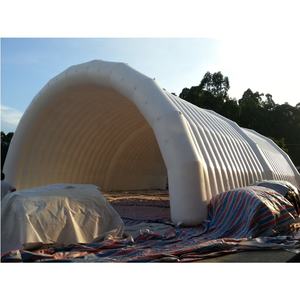 Grande tente <span class=keywords><strong>hangar</strong></span> gonflable en PVC, tente <span class=keywords><strong>tunnel</strong></span> gonflable à ossature pneumatique, abri de stockage industriel - Product Image 4