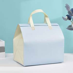 Sac isotherme portable en tissu non tissé pour panneaux solaires - Grande capacité, étanche, pour le stockage des aliments, le déjeuner et les gâteaux - Product Image 1