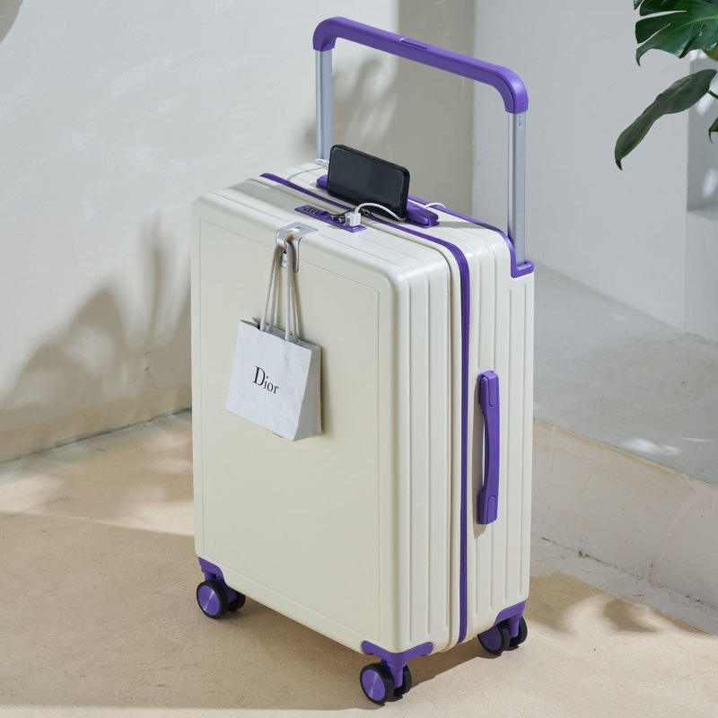 Sort blanc violet foncé-tige large d'équilibre de grande capacité