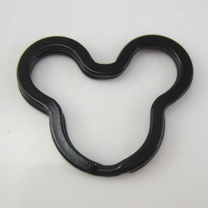 Trang Sức Hình Đầu Mickey Màu Sắc Cầu Vồng Móc Chìa Khóa Chẻ - Product Image 4