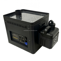 Machine à fumée verticale à jet DMX512 Super Jet Fog pour événements et fêtes, avec LED RGB et pulvérisation de fumée