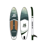 Nouvelle planche de SUP gonflable en PVC Jieshi JS-AT pour le surf et le paddle, fabriquée en Chine, idéale pour le dropshipping et le commerce international.