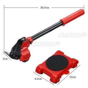 Herramienta de Transporte de Muebles de Alta Resistencia, Juego de 4 Rodillos y 1 Barra con Ruedas para Levantar y Mover Muebles - Product Image 6