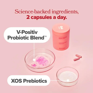 Probióticos para Adultos para la Salud Vaginal y Alivio de la Menopausia, Suplemento Herbal para Mujeres con <span class=keywords><strong>Beneficios</strong></span> para el Crecimiento <span class=keywords><strong>del</strong></span> Cabello, 60 Cápsulas - Product Image 4