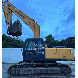 Excavadora de cadenas Hyundai 305-7 de 30.5 toneladas, modelo 2022, usada en excelentes condiciones, componentes principales certificados, lista para trabajar - Product Image 1