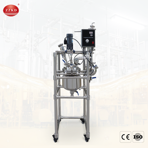 5L Stainless Steel Reaction Kettle Stainless Steel <b>Jacketed</b> Reactor Tank Stainless Steel 100l Chemical Reactor - Product Image 1