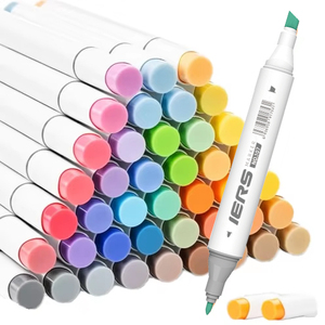 <span class=keywords><strong>Marcadores</strong></span> <span class=keywords><strong>de</strong></span> <span class=keywords><strong>Alcohol</strong></span> IERS <span class=keywords><strong>de</strong></span> Doble Punta, 300 Colores, Punta Fina y Punta <span class=keywords><strong>de</strong></span> Cincel, Juego <span class=keywords><strong>de</strong></span> <span class=keywords><strong>Marcadores</strong></span> Artísticos para Artistas, Adultos, Ilustraciones y Colorear - Product Image 2