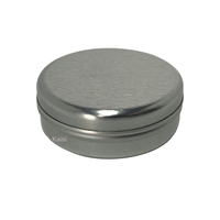 20g 47x16mm Petite boîte ronde en fer blanc pour emballage de rouge à lèvres en poudre cosmétique Boîtes métalliques