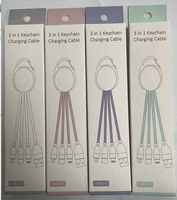 Cadeaux promotionnels avec logo personnalisé, macarons, gadgets électroniques uniques, câble de charge multi 3 en 1 pour téléphone portable