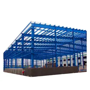 Direct manufacturer prefabricated customized easy assembly steel structure shed prefab warehouse for industrial