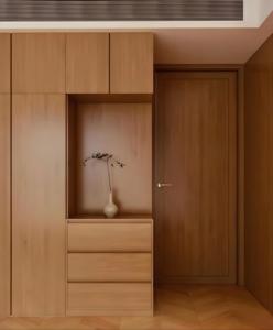 Huipinju Armoire de chambre personnalisée, légère et de luxe, avec rangement <span class=keywords><strong>d</strong></span>'<span class=keywords><strong>angle</strong></span> pour vestiaire, <span class=keywords><strong>en</strong></span> <span class=keywords><strong>bois</strong></span> au design moderne, et <span class=keywords><strong>bar</strong></span> intégré pour la maison - Product Image 2