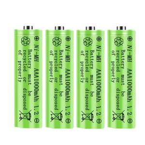 BOOTPWR Batteries rechargeables cylindriques <span class=keywords><strong>AAA</strong></span> rechargeables haute capacité 1100mAh <span class=keywords><strong>1.2V</strong></span> - Product Image 2