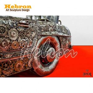 Modèle de voiture classique rétro MG <span class=keywords><strong>Miller</strong></span> fait main, grande échelle 1:1, en fer, taille réelle, avec techniques de peinture, placage et impression métalliques personnalisées - Product Image 6