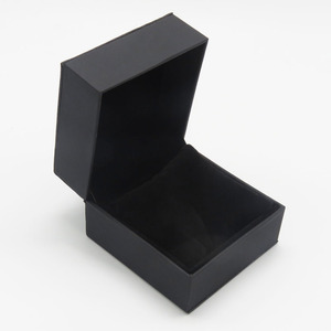 Logotipo personalizado Embalaje de regalo Lujo Negro Cartón rígido Adornos Joyería Reloj Gafas de sol Cajas - Product Image 5