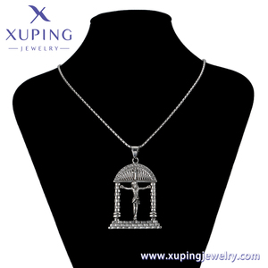 34630เครื่องประดับ Xuping ปืนสีดำชุดศาสนาสแตนเลสเป็นกลางจี้แฟชั่นดีของผู้หญิงเกาหลีที่กำหนดเอง - Product Image 6