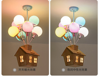 Lampes suspendues modernes pour chambre d'enfant, maison en bois APCITL, lumière de chambre de princesse pour enfant, lustre pour salon, cuisine