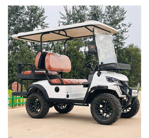 Voiture de golf électrique <span class=keywords><strong>4</strong></span> places tout-terrain légère et facile à utiliser pour les visites touristiques 2026 - Product Image 4