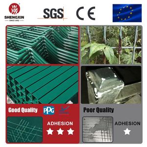 Valla de Jardín de Malla de Alambre Soldada Curva 3D, Valla de Malla de Alambre Soldada Galvanizada Curva 3D, Vallas y Puertas para Casas - Product Image 3