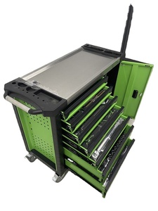 Armoire à outils en acier inoxydable CE à 7 tiroirs, nouveau design, couleur verte, 200 pièces, ensembles d'outils professionnels, OEM Caja <span class=keywords><strong>De</strong></span> Herramientas - Product Image 6