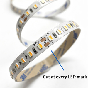 Tira de Luz LED de Bajo Voltaje de 24 V, Doble Color, 2000 K-10000 K, Ajustable, Dorado y Azul Hielo, Regulable, para Exhibición de Joyas, Vitrina de Vino - Product Image 3
