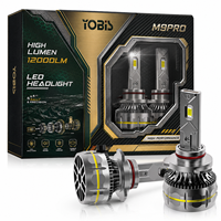 Phares LED YOBIS H4 H7 CANBUS H11 H1 H3 9005 HB3 9006 HB4 9007 9008 9012 M9PRO 140W Haute Puissance 6000K pour Voiture 12V